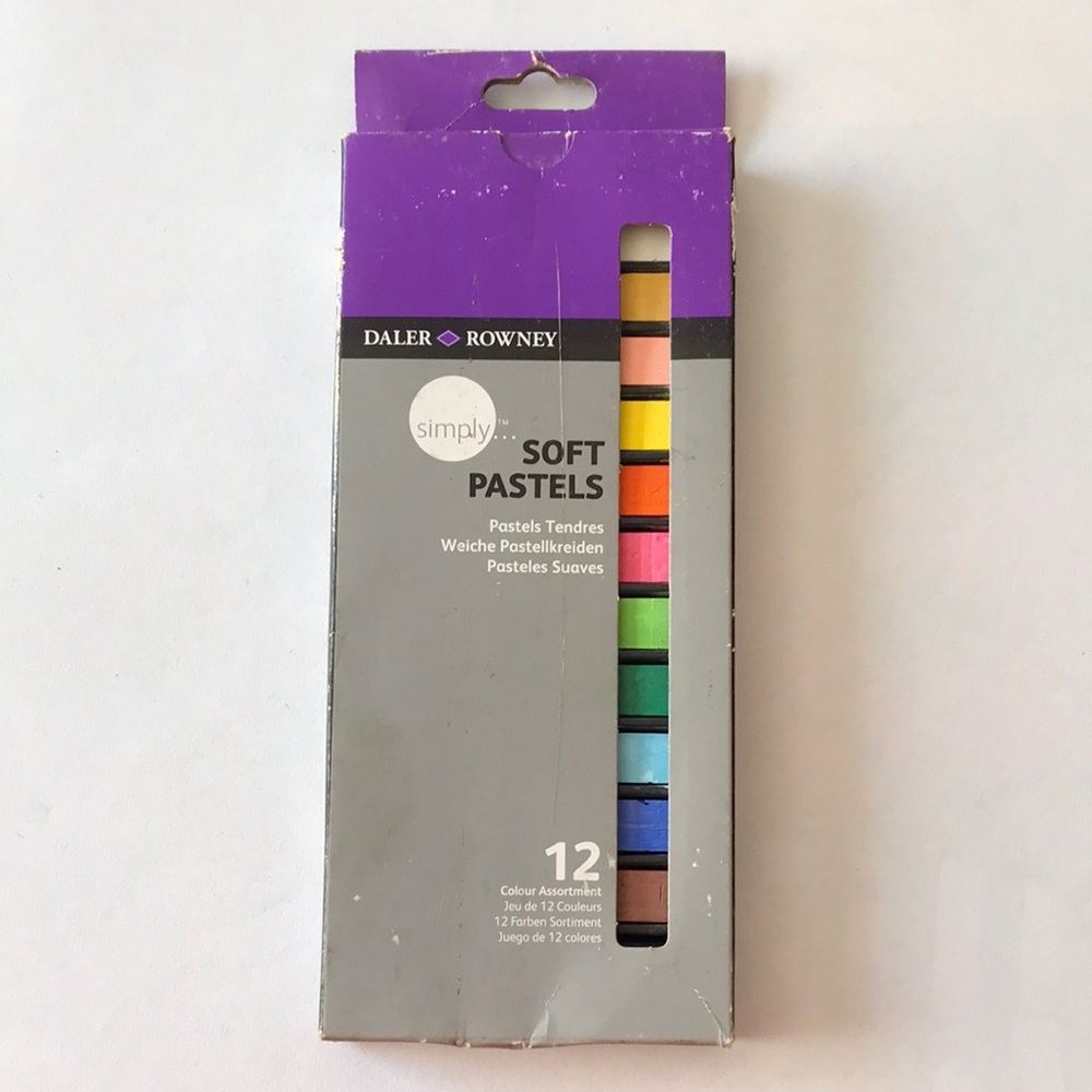 Daler-Rowney Simply Soft Pastels - 12 Color Set